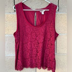 Banana Republic sleeveless blouse